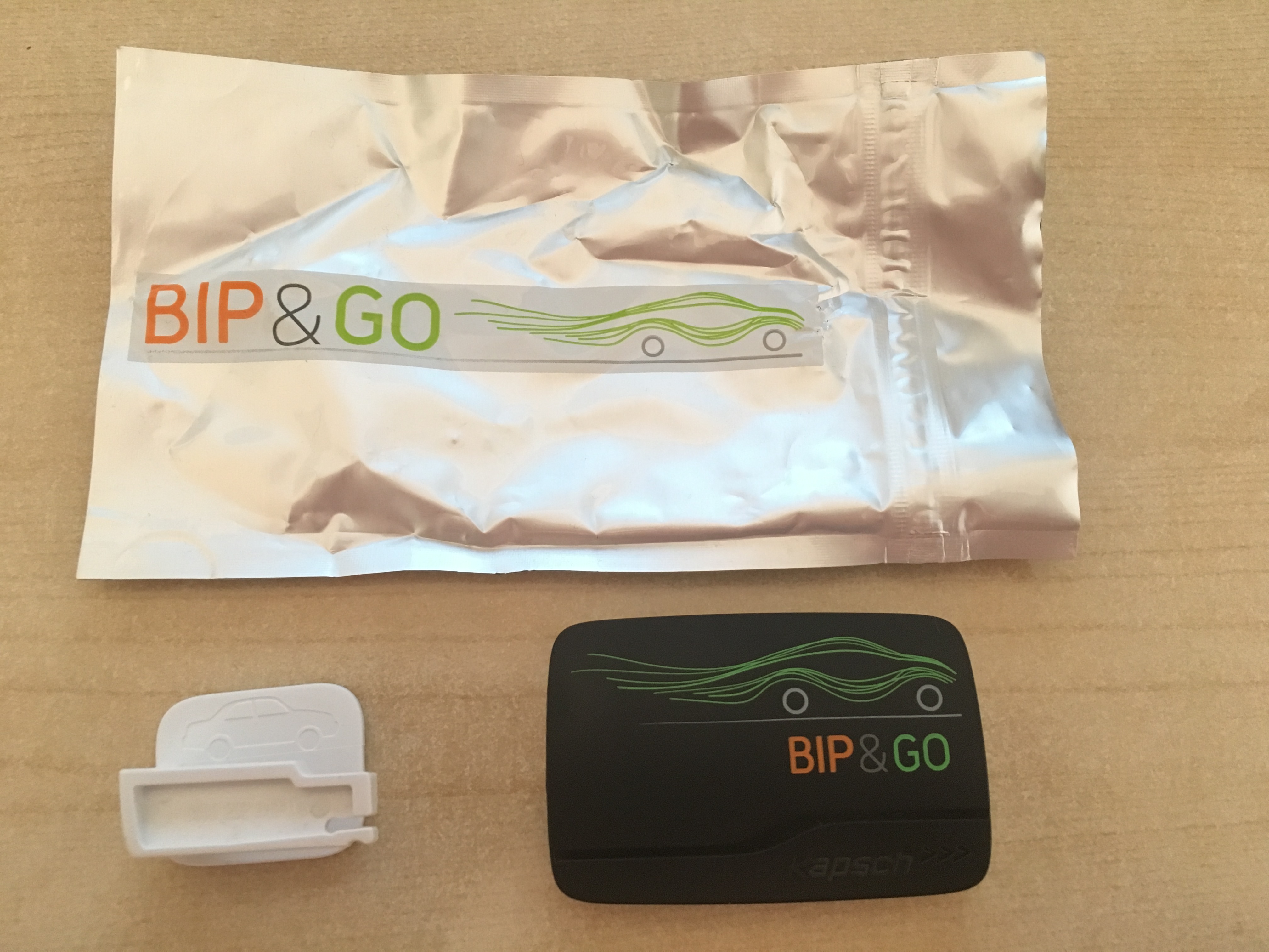 Bip and Go Telepeage der elektronischen Maut in Frankreich