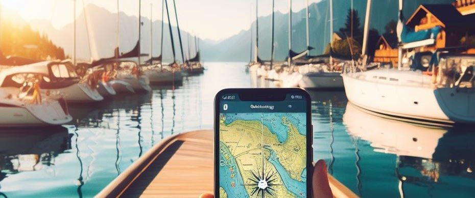 Digitale Seekarten auf dem Smartphone